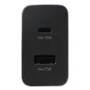 EP-TA220NBE Incarcator de calatorie Samsung Dual (USB-C,USB-A) 35W Negru
