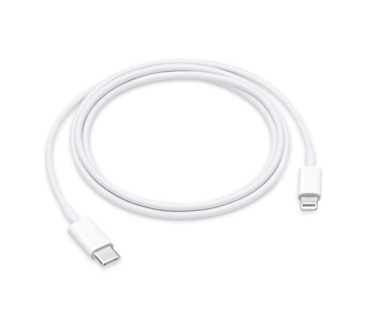Cablu Date USB-C/Lightning compatibil cu Apple MKQ42ZM/A MQGH2ZM/A 2m Alb thumb