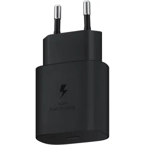 Incarcator Retea compatibil cu Samsung USB-C EP-TA800NBEGEU/TA800EBE 25W  Negru