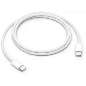 Cablu Date compatibil Apple USB-C/USB-C 60W  1m Alb