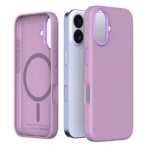 Husa Spate Araree Aero Typo Skin MagSafe pentru iPhone 16 Mov