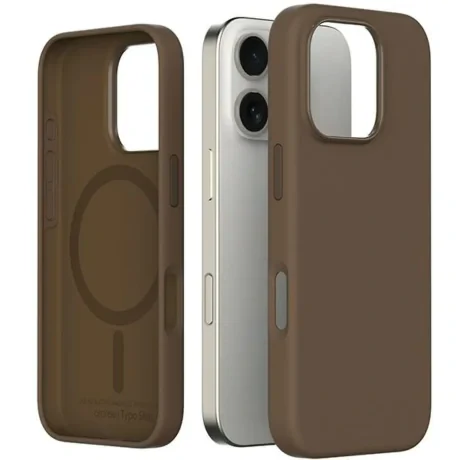 Husa Spate Araree Aero Typo Skin MagSafe pentru iPhone 16 Pro AR20-02117C Maro