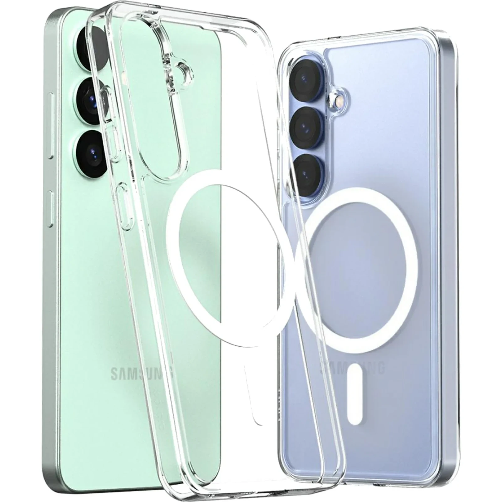 Husa Spate Araree Duple M MagSafe pentru Samsung Galaxy S25 AR20-02211A Transparent thumb