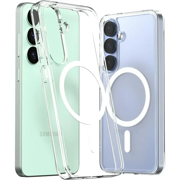 Husa Spate Araree Duple M MagSafe pentru Samsung Galaxy S25 AR20-02211A Transparent