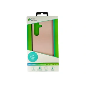 Husa Spate Urban Gadgets Silicon Soft MagSafe pentru Samsung Galaxy S25 Roz