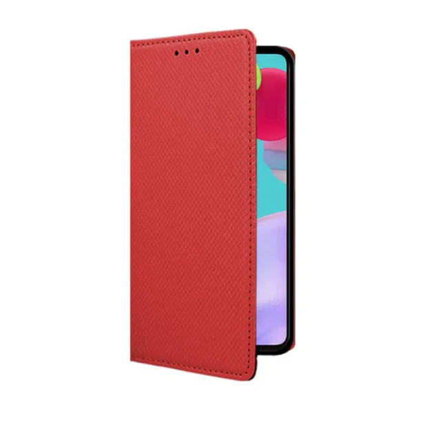 Husa Book pentru Samsung Galaxy A23 4G/5G Bulk Rosu