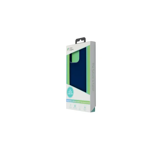 Husa Spate Urban Gadgets Silicon Soft MagSafe pentru iPhone 13 Pro Max Albastru
