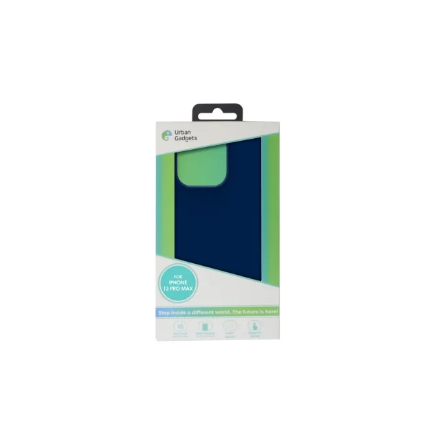 Husa Spate Urban Gadgets Silicon Soft MagSafe pentru iPhone 13 Pro Max Albastru
