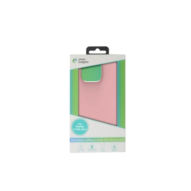Husa Spate Urban Gadgets Silicon Soft MagSafe pentru iPhone 14 Pro Max Albastru