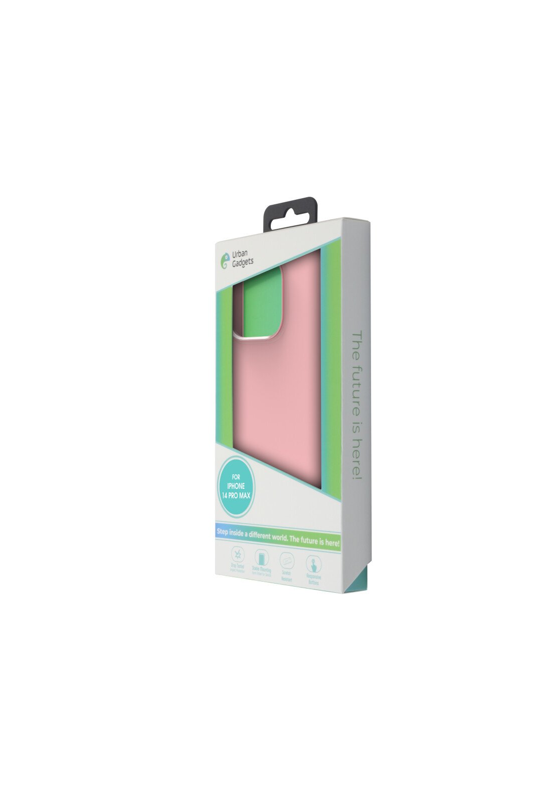 Husa Spate Urban Gadgets Silicon Soft MagSafe pentru iPhone 14 Pro Max Albastru thumb