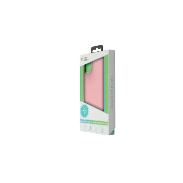 Husa Spate Urban Gadgets Silicon Soft MagSafe pentru iPhone 15 Roz