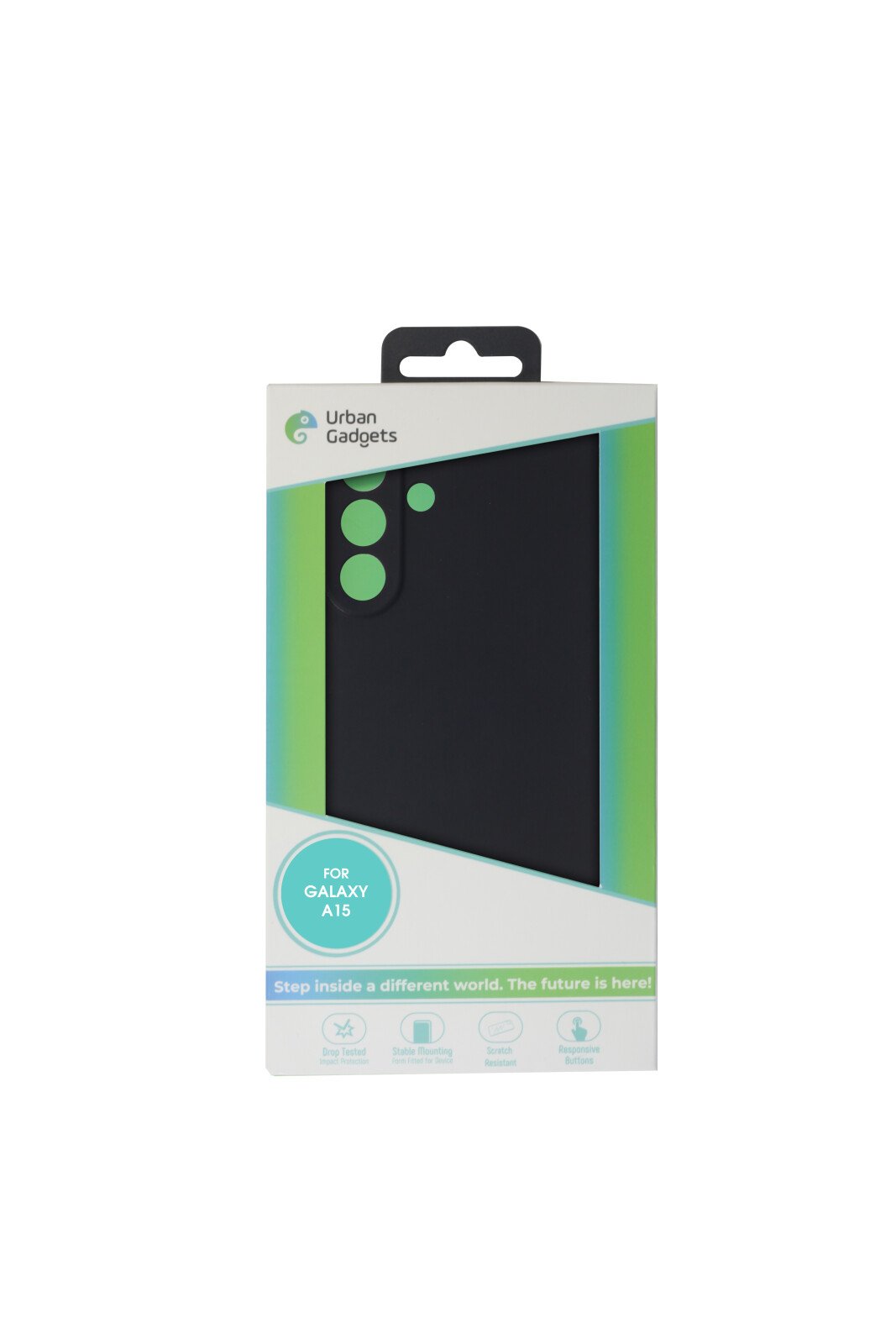 Husa Spate Urban Gadgets Silicon Soft pentru Samsung Galaxy A15 5G Negru thumb