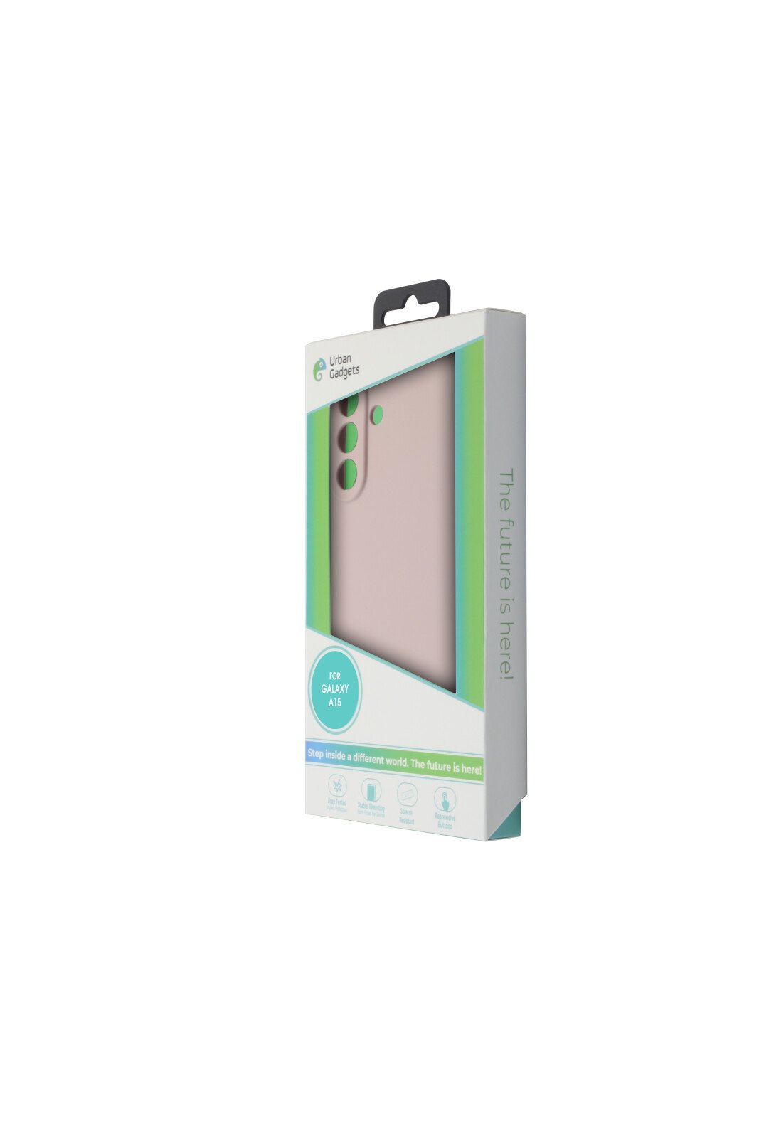 Husa Spate Urban Gadgets Silicon Soft pentru Samsung Galaxy A15 5G Roz thumb
