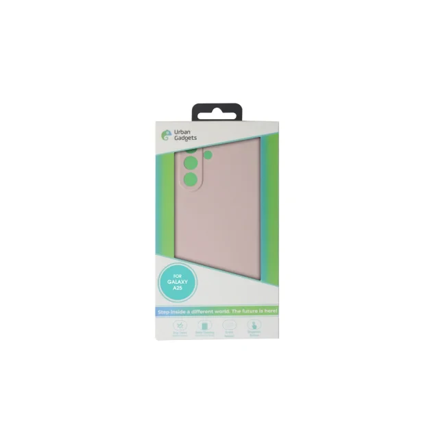 Husa Spate Urban Gadgets Silicon Soft pentru Samsung Galaxy A25 5G Roz