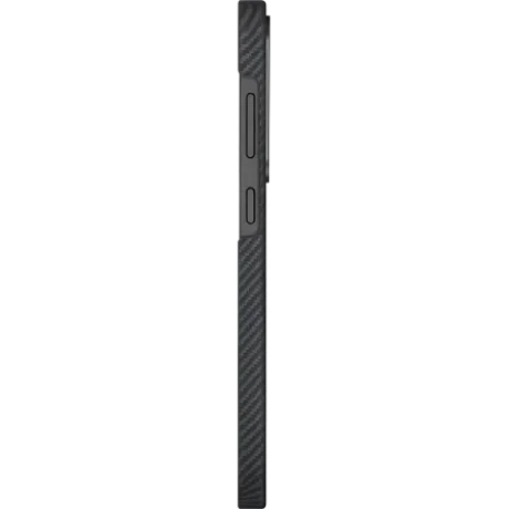 Husa Spate Pitaka Hard MagEZ Ultra Slim pentru Samsung Galaxy S25 Negru/Gri