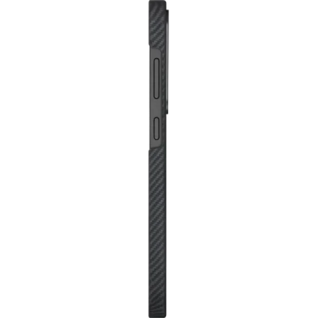 Husa Spate Pitaka Hard MagEZ Ultra Slim pentru Samsung Galaxy S25 Negru/Gri