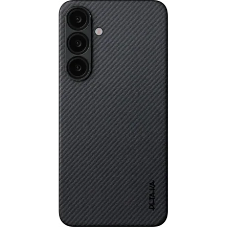 Husa Spate Pitaka Hard MagEZ Ultra Slim pentru Samsung Galaxy S25 Negru/Gri