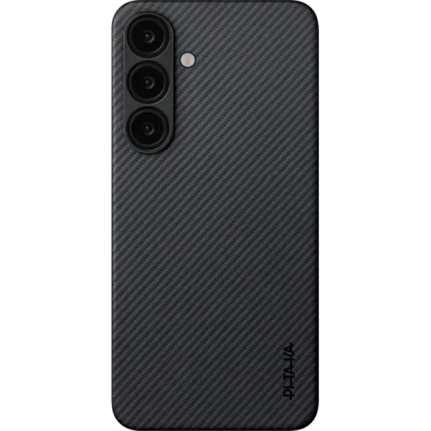 Husa Spate Pitaka Hard MagEZ Ultra Slim pentru Samsung Galaxy S25 Negru/Gri