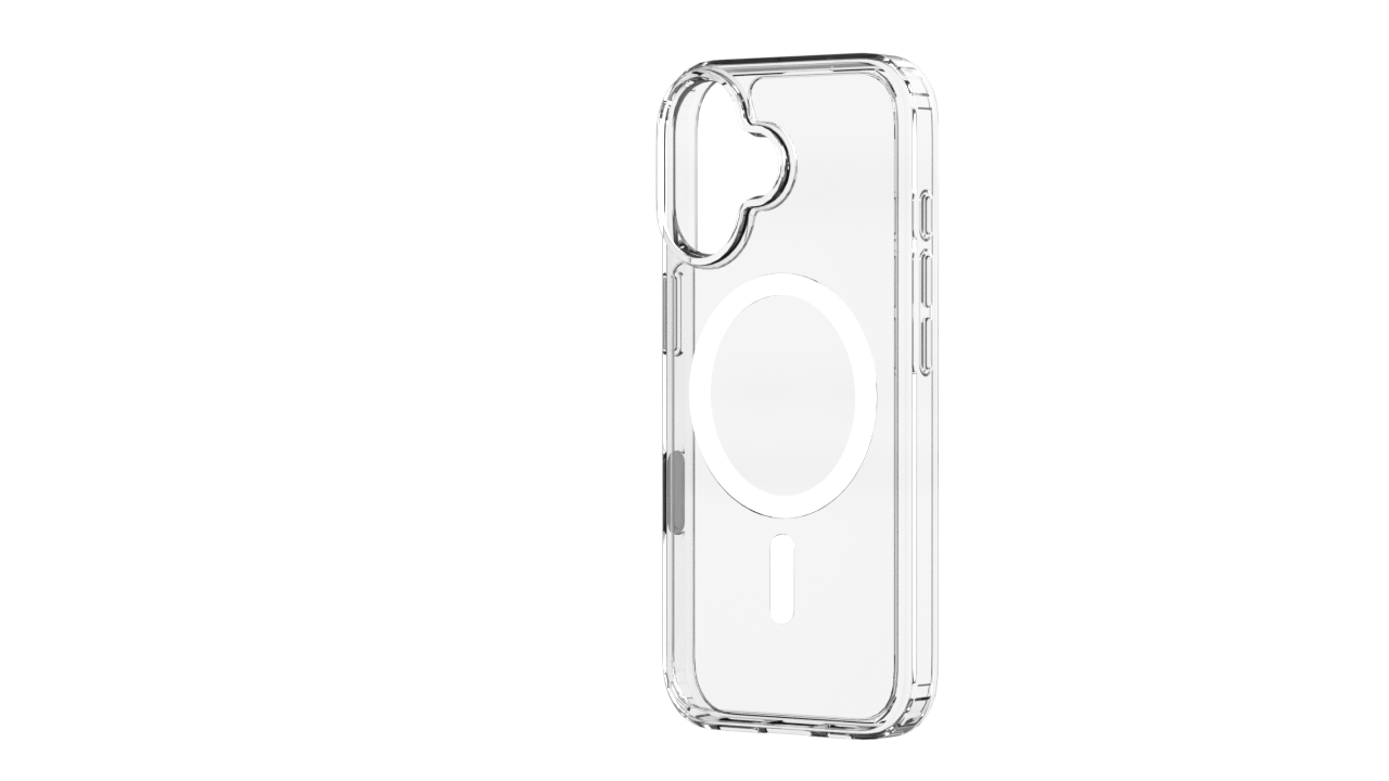 Husa Spate Urban Gadgets MagSafe pentru iPhone 16 Transparent thumb