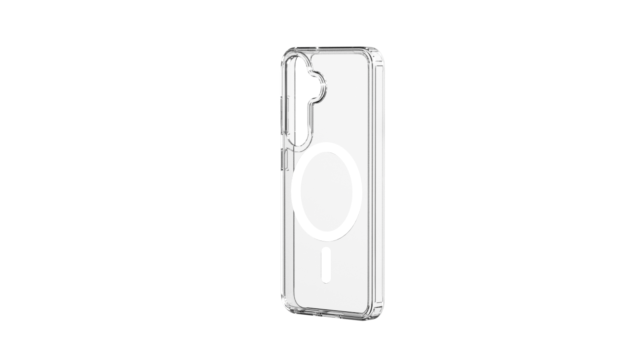 Husa Spate Urban Gadgets MagSafe pentru Samsung Galaxy S25 Transparent thumb