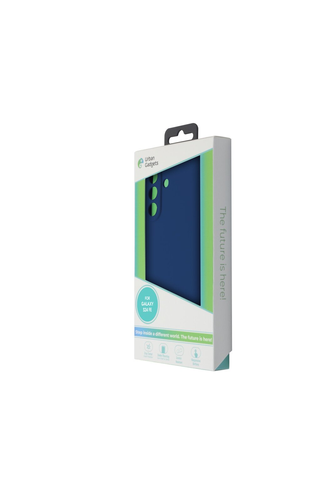 Husa Spate Urban Gadgets Silicon Soft MagSafe pentru Samsung Galaxy S24 FE Albastru thumb