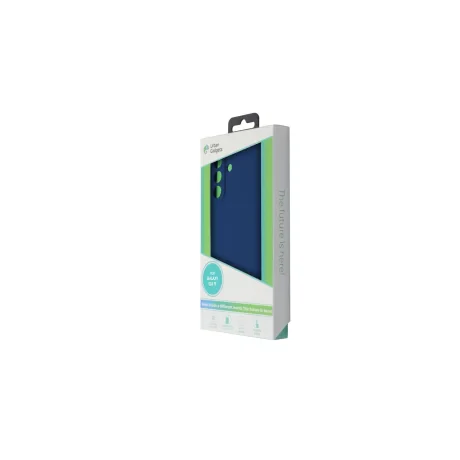 Husa Spate Urban Gadgets Silicon Soft MagSafe pentru Samsung Galaxy S24 FE Albastru