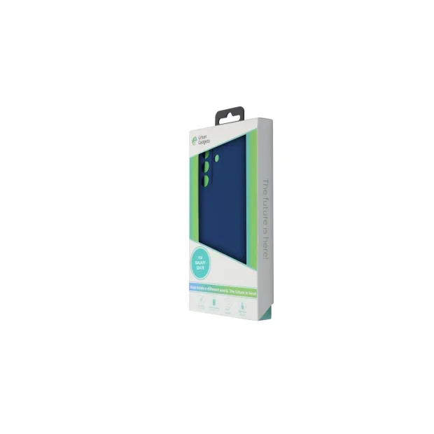Husa Spate Urban Gadgets Silicon Soft MagSafe pentru Samsung Galaxy S24 FE Albastru