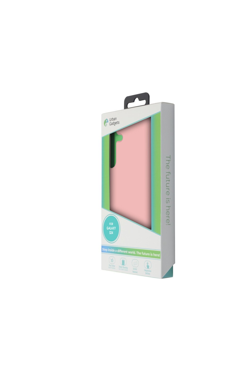 Husa Spate Urban Gadgets Silicon Soft MagSafe pentru Samsung Galaxy S24 Roz thumb