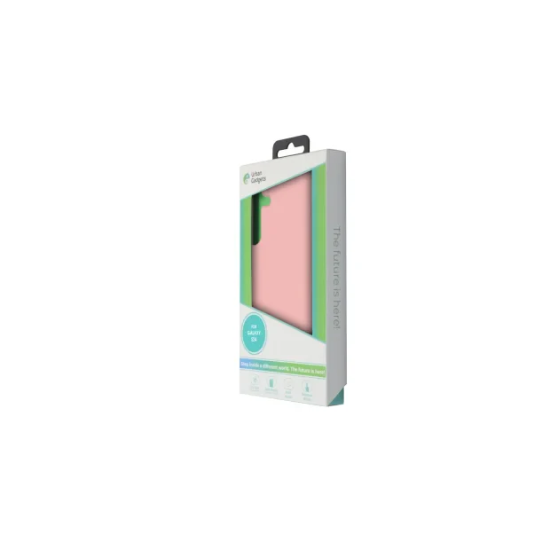 Husa Spate Urban Gadgets Silicon Soft MagSafe pentru Samsung Galaxy S24 Roz