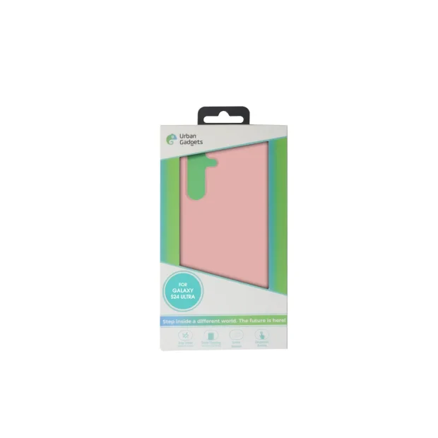 Husa Spate Urban Gadgets Silicon Soft MagSafe pentru Samsung Galaxy S24 Roz