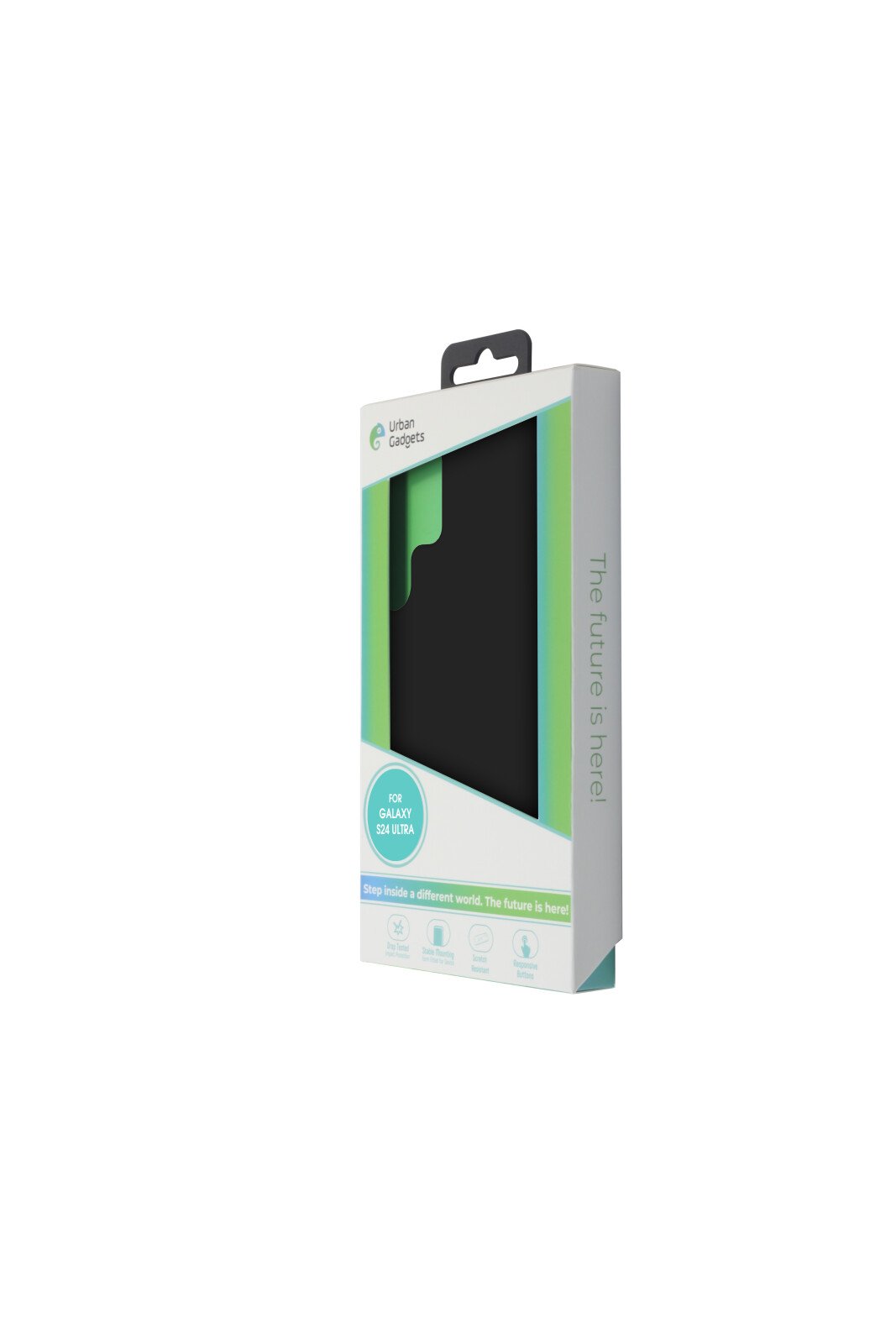 Husa Spate Urban Gadgets Silicon Soft MagSafe pentru Samsung Galaxy S24 Ultra Negru thumb
