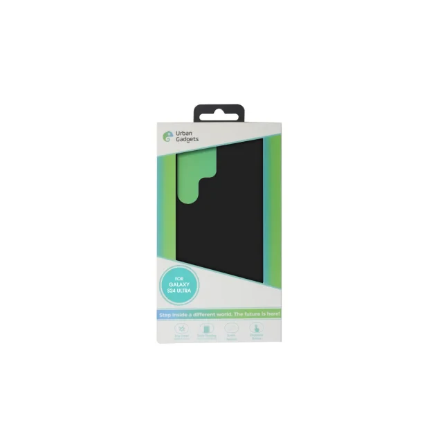 Husa Spate Urban Gadgets Silicon Soft MagSafe pentru Samsung Galaxy S24 Ultra Negru