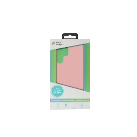 Husa Spate Urban Gadgets Silicon Soft MagSafe pentru Samsung Galaxy S24 Ultra Roz