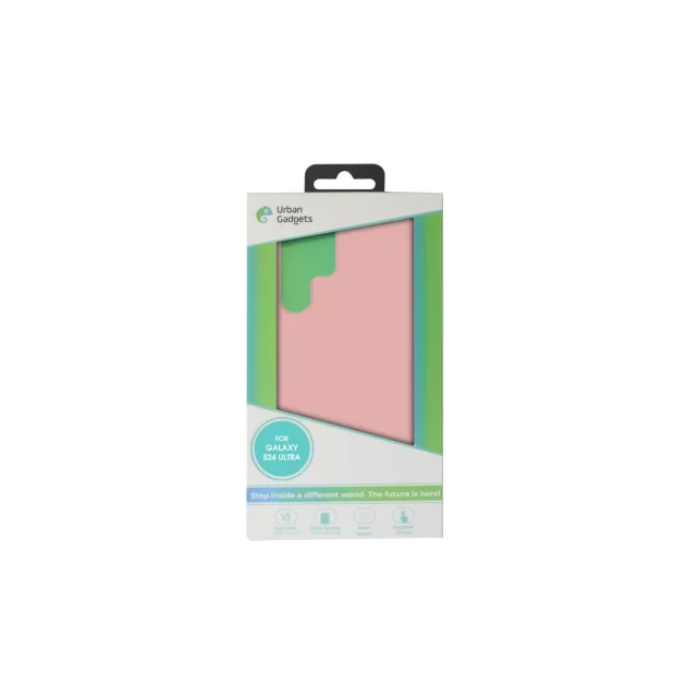 Husa Spate Urban Gadgets Silicon Soft MagSafe pentru Samsung Galaxy S24 Ultra Roz