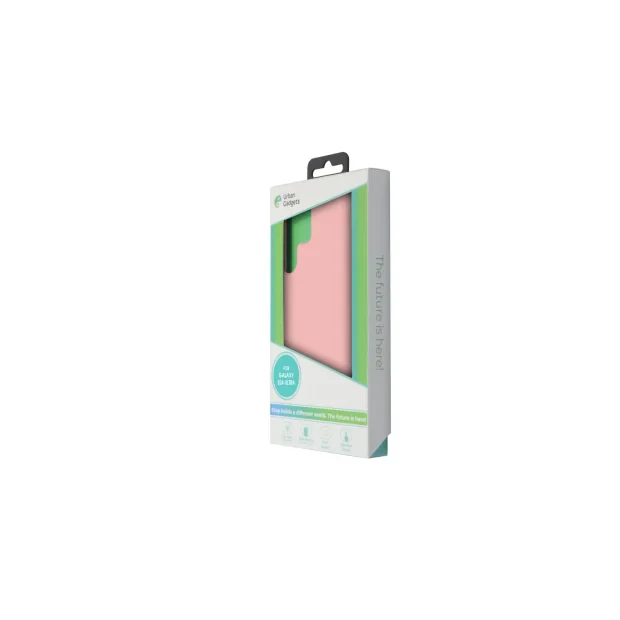 Husa Spate Urban Gadgets Silicon Soft MagSafe pentru Samsung Galaxy S24 Ultra Roz