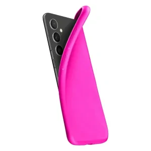 Husa Spate Cellularline Chroma pentru Samsung Galaxy A14/A14 5G Roz