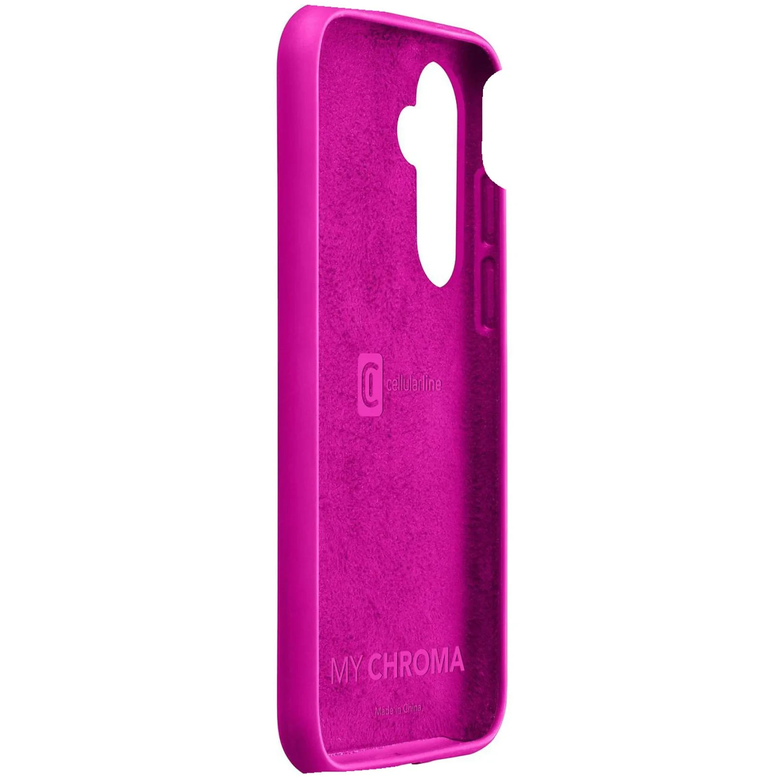 Husa Spate Cellularline Chroma pentru Samsung Galaxy A35 5G Roz thumb