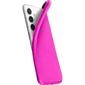 Husa Spate Cellularline Chroma pentru Samsung Galaxy A35 5G Roz