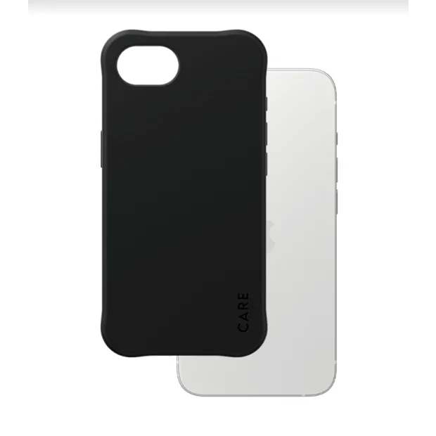 Husa Spate PanzerGlass Hard Care MagSafe pentru iPhone 16e Negru