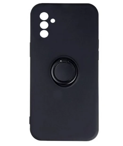 Husa Spate Silicon Finger Grip pentru Samsung A25 Bulk Negru thumb