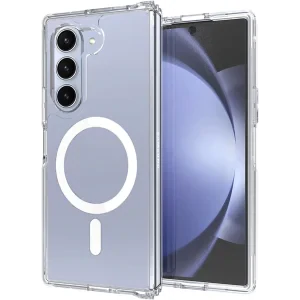 Husa Spate Hard MagSafe pentru Samsung Z Fold 6 Bulk Transparent