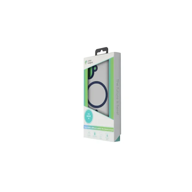 Husa Spate Urban Gadgets MagSafe pentru iPhone 16 Albastru