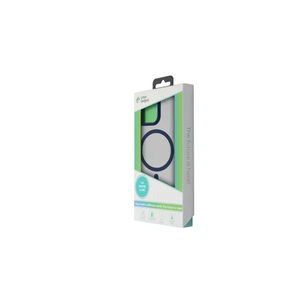Husa Spate Urban Gadgets MagSafe pentru iPhone 16 Pro Albastru