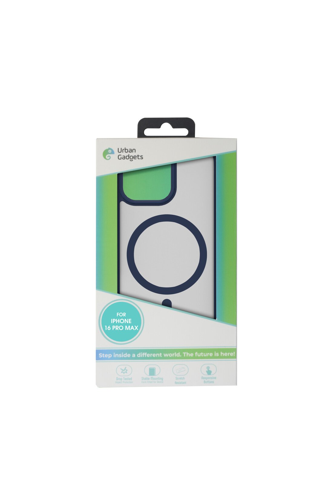 Husa Spate Urban Gadgets MagSafe pentru iPhone 16 Pro Max Albastru thumb