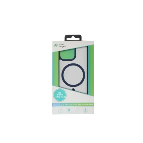 Husa Spate Urban Gadgets MagSafe pentru iPhone 16 Pro Max Albastru
