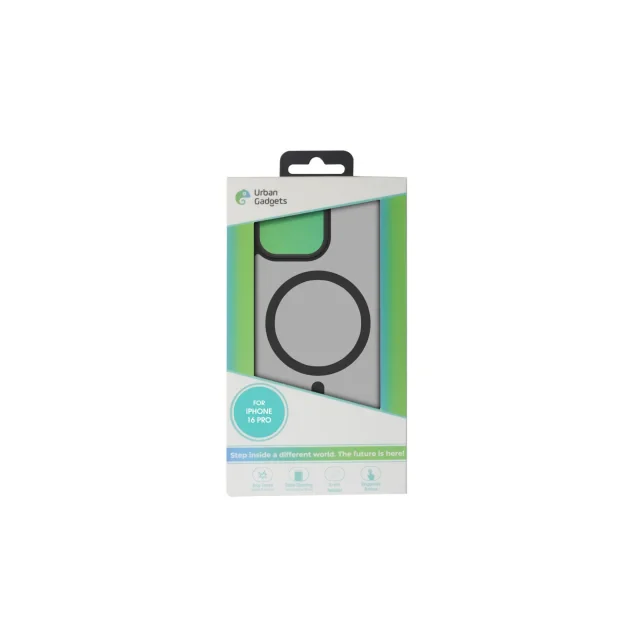 Husa Spate Urban Gadgets MagSafe pentru iPhone 16 Pro Negru