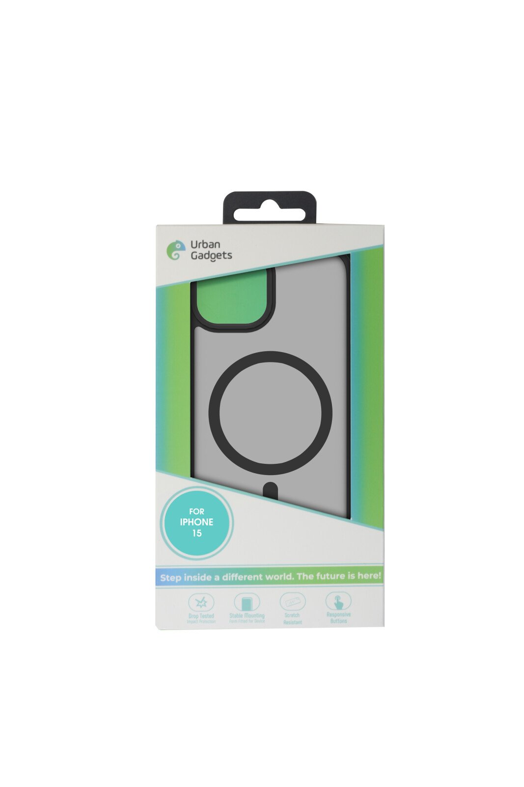Husa Spate Urban Gadgets MagSafe pentru iPhone 14 Pro Max Negru thumb