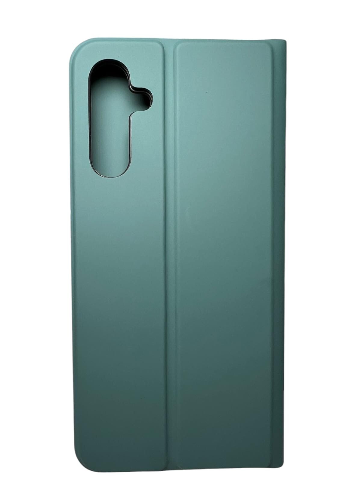 Husa Book Silicon Flip pentru Samsung Galaxy A15 Bulk Verde thumb