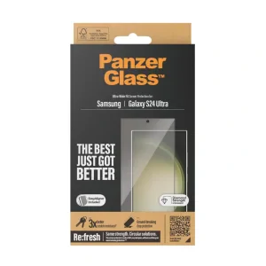 Folie Sticla PanzerGlass UWF pentru Samsung Galaxy S24 Ultra cu aplicator