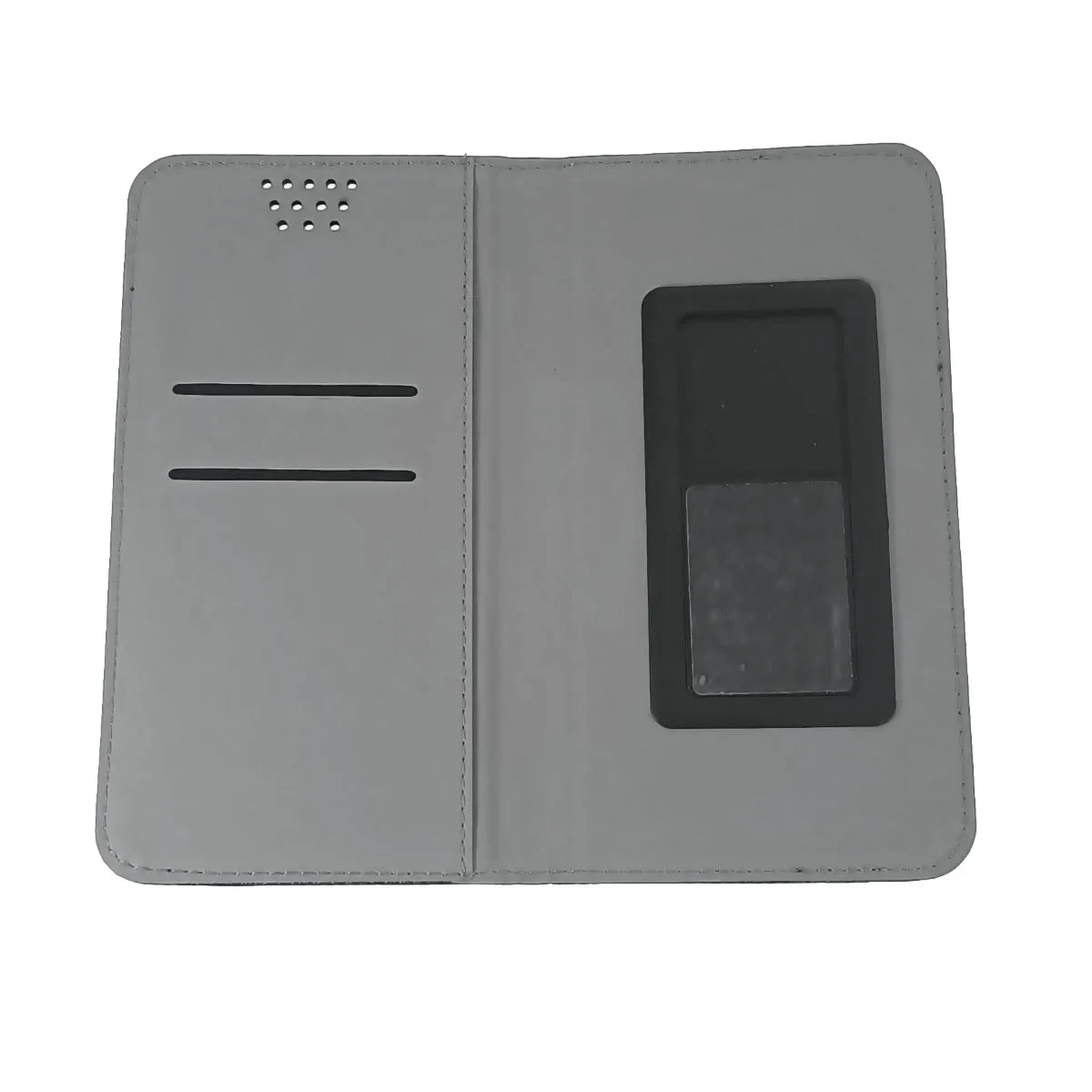 Husa Book Universala cu adeziv 5.5 Inch Bulk Albastru thumb